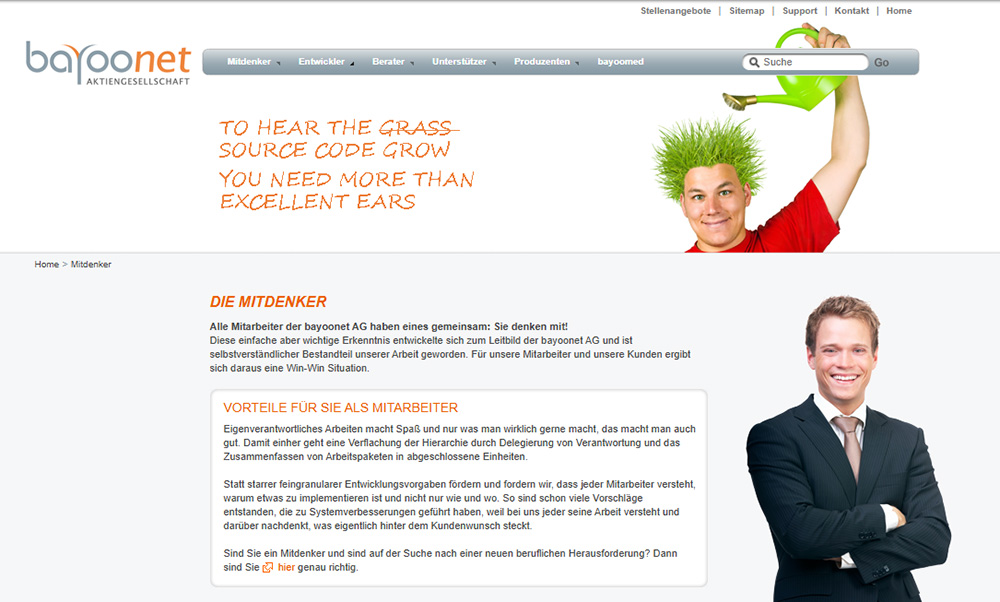 BAYOONET - Unsere Unternehmensgeschichte 2013